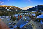 Blackcomb and Whistler Mountains Pan Pacific Hotel Whistler Village British Columbia Canada