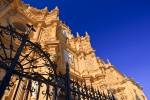 Facade of Cathedral of Guadix in town of Guadix Province of Granada Andalusia Spain