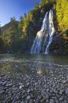Virgin Falls Tofino Creek Clayoquot Sound UNESCO Biosphere Reserve British Columbia Canada