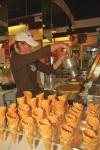 Waffle cones ice cream Cow's town of Niagara-on-the-Lake Ontario Canada