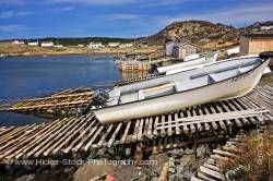 Boats St Lunaire-Griquet Harbour Northern Peninsula Newfoundland Canada