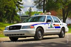 Canadian police car rcmp academy City of Regina Saskatchewan Canada
