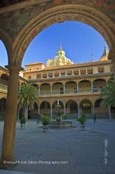 Courtyard of Hospital San Juan de Dios City of Granada Province of Granada Andalusia Spain