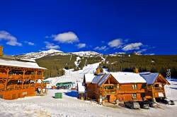 Lake Louise Ski Area and Mountain Resort Banff National Park Canadian Rocky Mountains Alberta Canada
