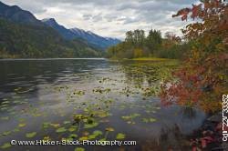 Fall Summit Lake Slocan Valley Central Kootenay British Columbia Canada