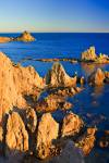 Stock photo of the rocky volcanic coastline at the Cabo de Gata, Parque Natural de Cabo de Gata, Costa de Almeria, Province of Almeria, Andalusia (Andalucia), Spain, Europe.