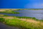 Stock photo of an overview of the Teal Cell at Oak Hammock Marsh Interpretive Centre, near Stonewall, Manitoba, Canada.