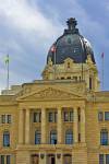 Stock photo a close up of the Legislative Building in the City of Regina, Saskatchewan, Canada.