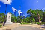 War Memorial Monument Victoria Park City of Regina Saskatchewan Canada