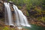 Stock photo of Rainbow Falls in Monashee Provincial Park, Okanagan, British Columbia, Canada.