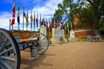 Memorial Monument and Honour Role at the RCMP Academy City of Regina Saskatchewan Canada