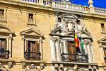 Stock photo of The Royal Chancery (Real Chancilleria), 16th century, Albayzin district - a UNESCO World Heritage Site, City of Granada, Province of Granada, Andalusia (Andalucia), Spain, Europe.