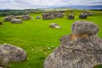 Landscape Elephant Rocks Waitaki Valley North Otago South Island New Zealand