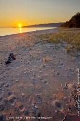 Agawa Bay Sunset Lake Superior Lake Superior Provincial Park Ontario Canada