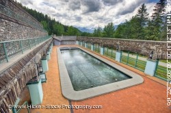 Basin Pool Basin National Historic Site Sulphur Mountain Banff National Park