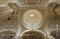 Dome interior of the Cathedral of Jaen Sagrario District City of Jaen Province of Jaen Andalusia