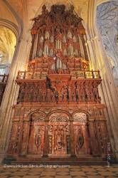 Organ Pipe Seville Cathedral pipe organ Sevilla Spain
