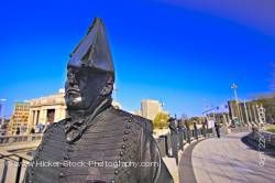 Statue of Lieutenant Colonel Charles Michael d'Irumberry de Salaberry