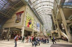 Interior Eaton Centre Toronto Ontario Canada