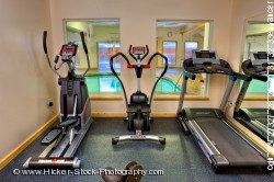 Exercise equipment Black Bear Resort & Spa Port McNeill Northern Vancouver Island Vancouver
