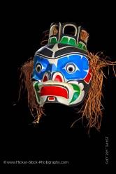 Mask by Native First Nation Artist Original West Coast Native Art Just Art Gallery in Port McNeill