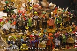 Display figures fruit and nuts Christkindlmarkt Christmas Market