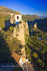 Church belfry Castell de Guadalest Guadalest Costa Blanca Province of Alicante Comunidad Valenciana