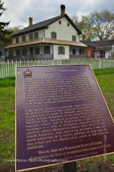 Information sign Joseph Schneider Haus Kitchener Ontario Canada