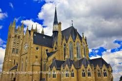 Architecture Our Lady of the Immaculate Church in the town of Guelph Ontario Canada