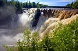 Kakabeka Falls in Kakabeka Falls Provincial Park near Thunder Bay Ontario Canada