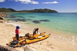 Kayakers Beach Abel Tasman National Park