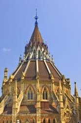 Rooftop Library of Parliament Ottawa Ontario Canada