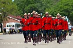 Sergeant Major's Parade graduation ceremony RCMP Academy City of Regina Saskatchewan Canada