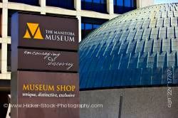 Sign Manitoba Museum Winnipeg Canada