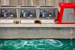 Robert Moses Niagara Power Plant in Niagara River Niagara Falls state of New York United States