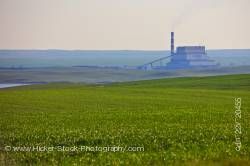 Poplar River Power Station Southern Saskatchewan Canada
