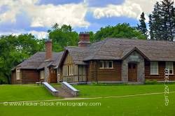 Visitor Information Centre town of Wasagaming Riding Mountain National Park Manitoba Canada