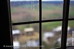 Window inside castle Ronneburg Germany