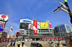 Yonge Dundas Square Downtown Toronto City Ontario Canada