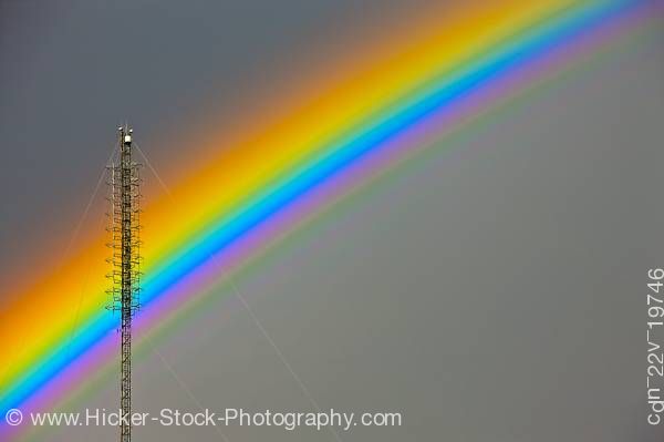 Stock photo of Detailed rainbow tower city of Regina Saskatchewan Canada
