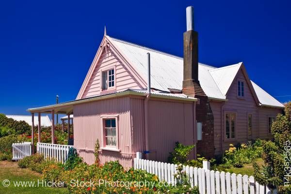 Stock photo of Historic Fyffe House Kaikoura East Coast South Island New Zealand