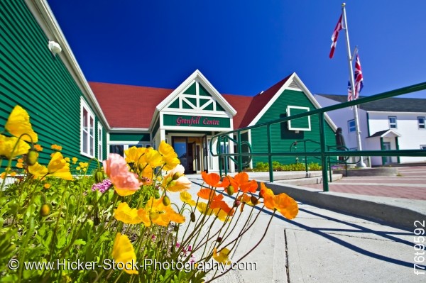 Stock photo of Grenfell Historic Properties Grenfell Interpretation Center St Anthony Newfoundland Canada