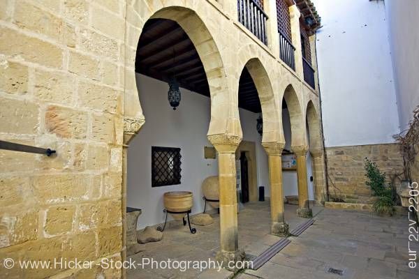 Stock photo of Museo Arqueologico de Ubeda Town of Ubeda Province of Jaen Andalusia Spain Europe