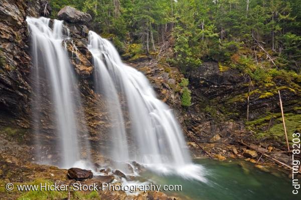 Stock photo of Scenic Nature Waterfall