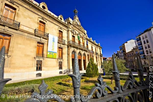 Stock photo of Palacio de la Diputacion Sagrario District City of Jaen Province of Jaen Spain Europe