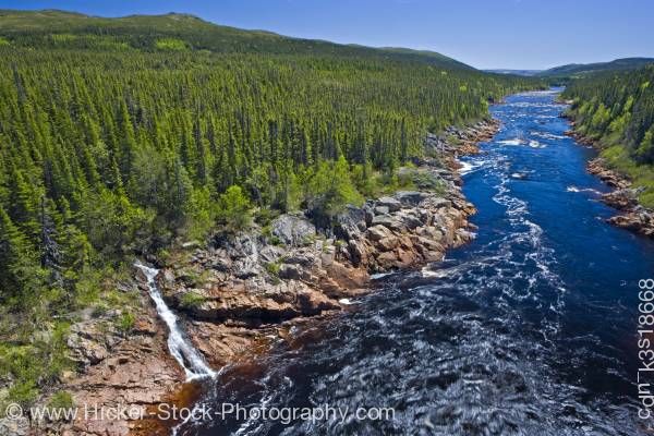 Stock photo of Pinware River Viking Trail Southern Labrador Atlantic Canada Canada