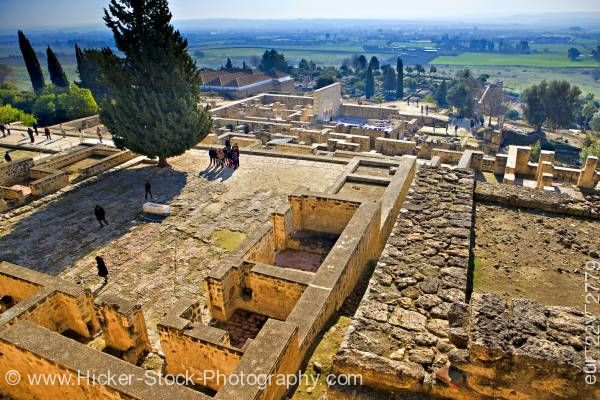 Stock photo of Ruins of Medina Azahara Province of Cordoba Andalusia Spain Europe